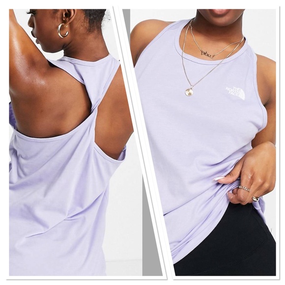 The North Face Tops - The North Face Twist back Tank Purple Medium